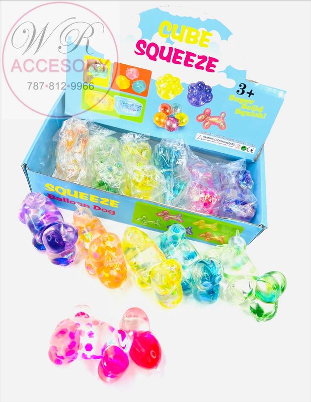 TY-0064 Balloon Dog Squishy 12 pcs 