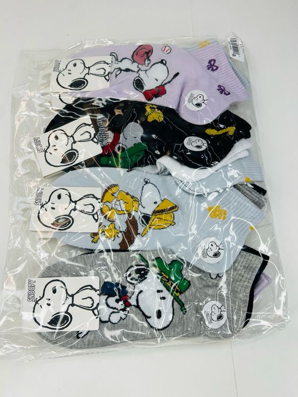 RNT-1657 Medias Snoopy 12 pcs