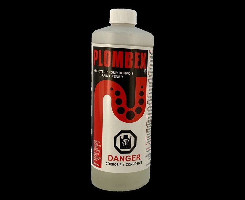 DEBOUCHEUR DE DRAIN 1 LITRE TUBE FLO EXTRA (PLOMBEX)