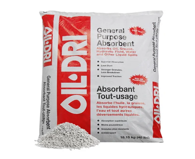 ABSORBANT D'HUILE 18 KG OIL DRY 50/PAL ABSORBANT D'HUILE 18 KG OIL DRY 50/PAL
