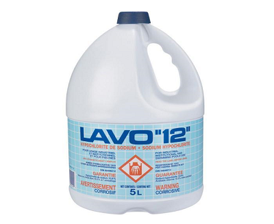 EAU DE JAVEL 12% 1 X 3.6L 6/CS