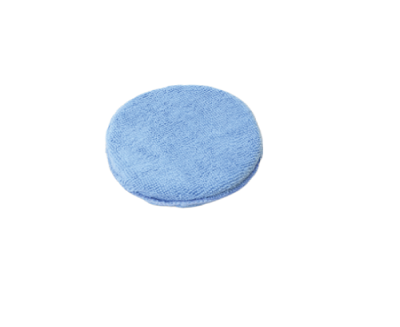 EPONGE MICROFIBRE BLEU RONDE 2 UNITÉS