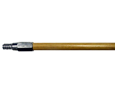 MANCHE DE BOIS FILETE METAL 60