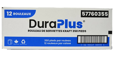 PAPIER A MAIN BRUN 12 X 350' CORE 2" 57760355