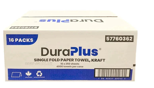 PAPIER A MAIN BRUN 16 X 250F PL/SIMPLE F101 SK1850A