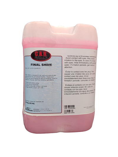 FINAL SHINE 5GAL FINAL SHINE 5GAL