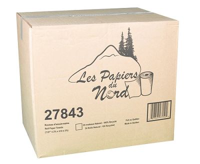 PAPIER A MAIN BRUN 24 X 205' 27843 PAPIER A MAIN BRUN 24 X 205' 27843