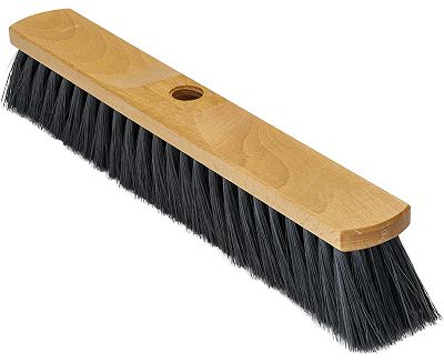 BALAI BROSSE MOYENS 18" AV/BLO BOIS 135498  ROUGE/NOIR