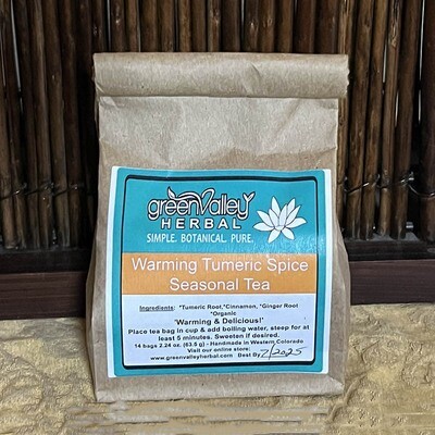 Warming Turmeric Spice Tea
