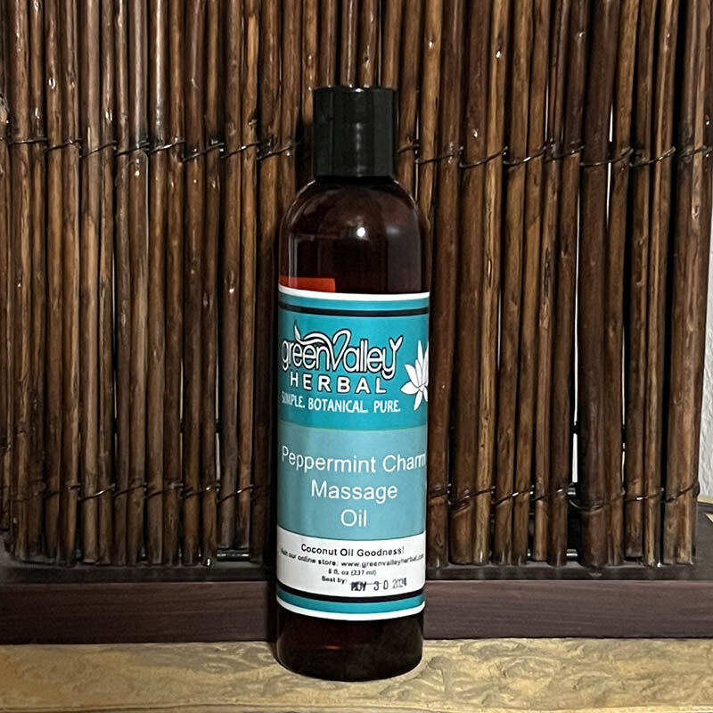 Peppermint Charm Massage Oil