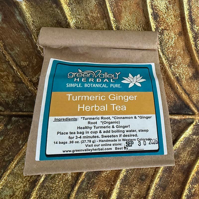 Turmeric Ginger Herbal Tea