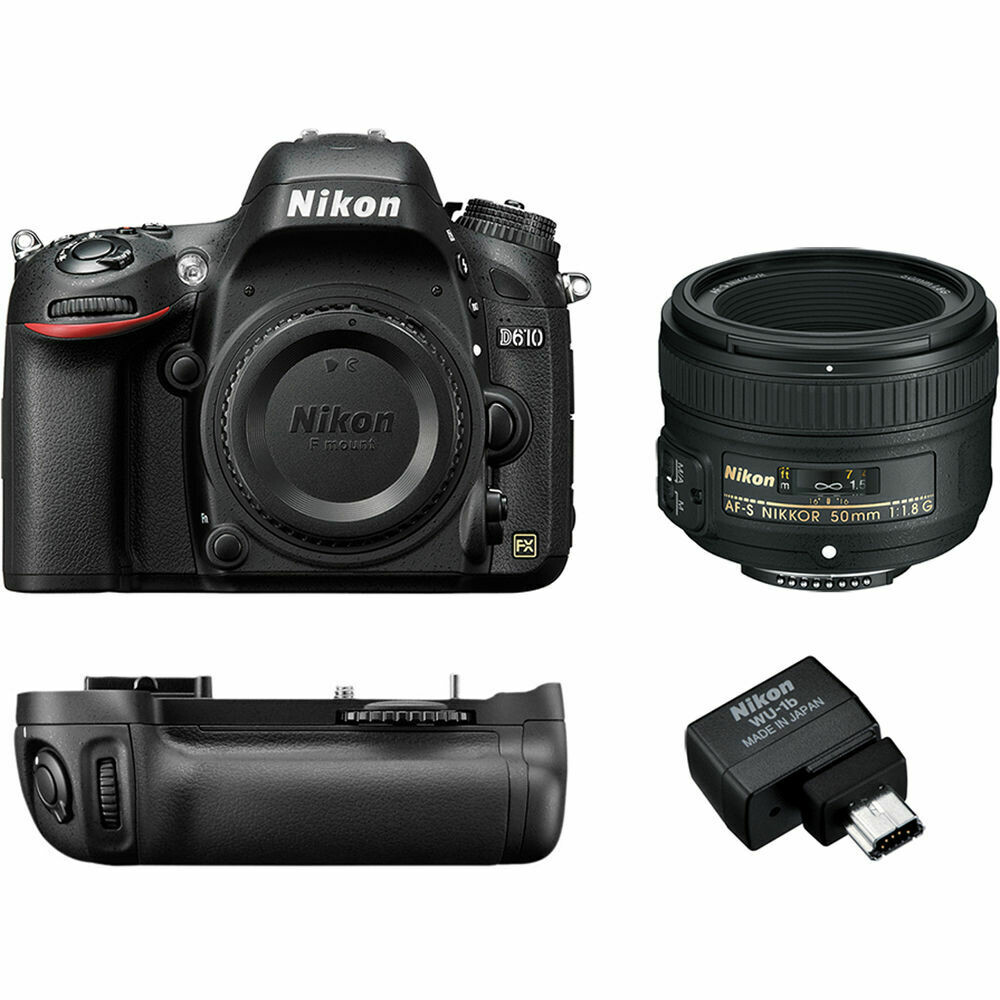 Nikon D610 DSLR Camera with 50mm f/ Lens Kit