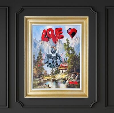 Follow Your Heart Canvas Framed - Reloved Series