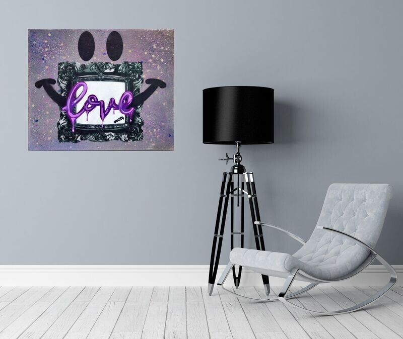 Love to Frame a Smile Canvas