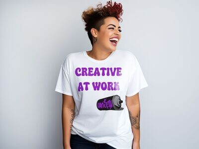 Creative at Work T-Shirt Original Artwork by Unify