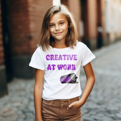 Creative at Work Youth T-Shirt Original Artwork by Unify