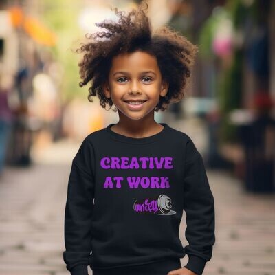 Creative at Work Youth Sweatshirt Original Artwork by Unify