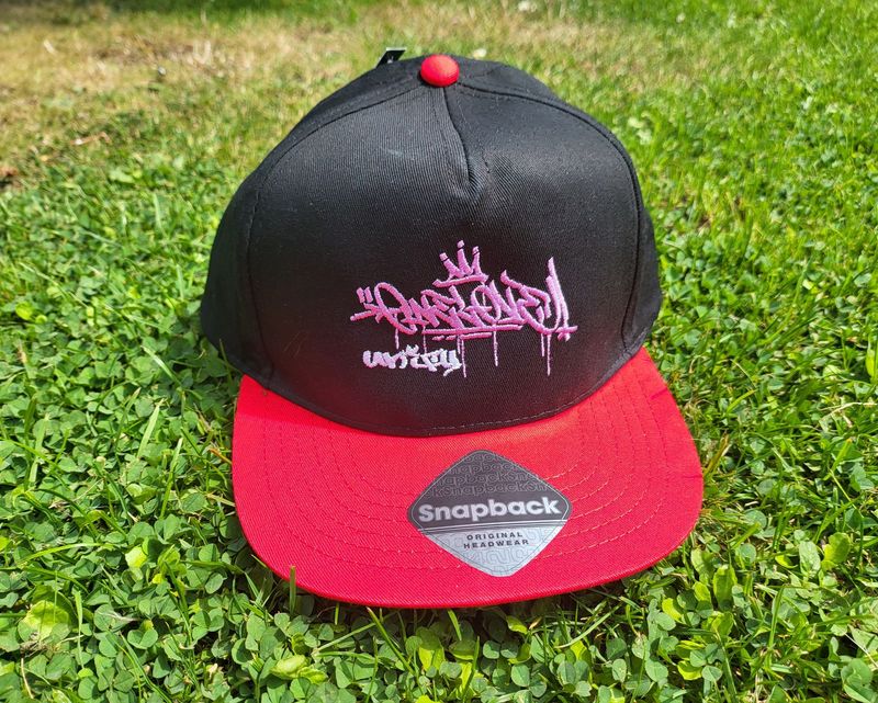 Unify Hot Pink One Love Emboss Stitched Snapback Cap Youth Size Red Peak Summer Edition