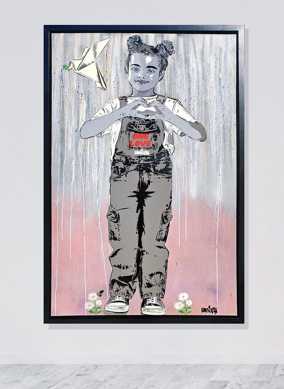 One Love Dungaree Girl