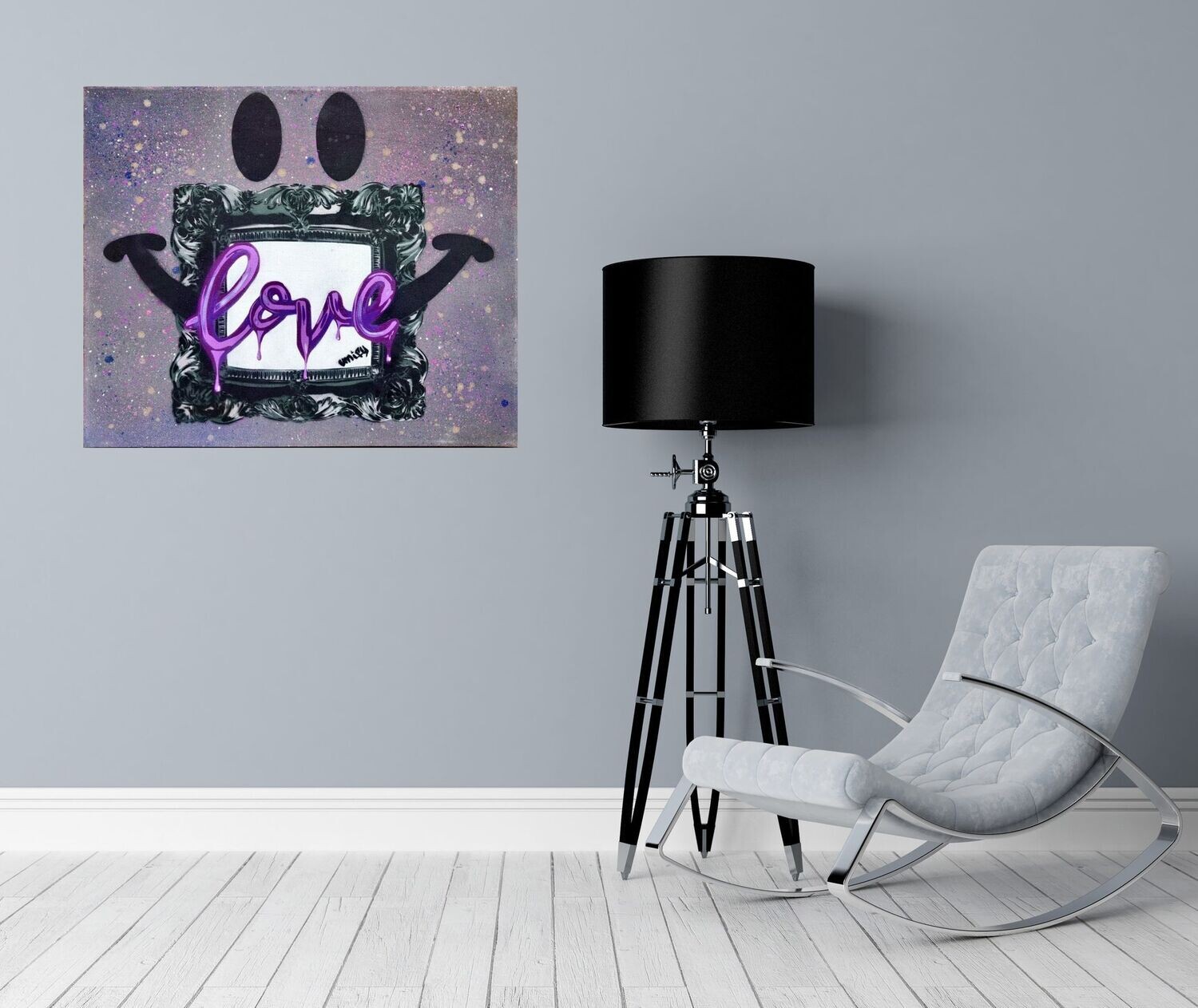 Love to Frame a Smile Canvas Love to Frame a Smile Canvas
