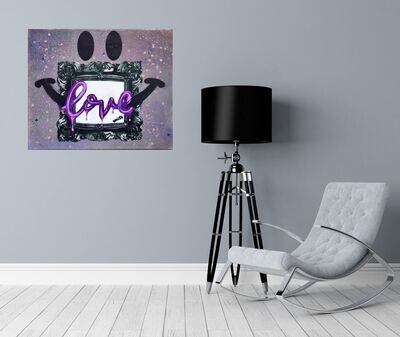 Love to Frame a Smile Canvas Love to Frame a Smile Canvas