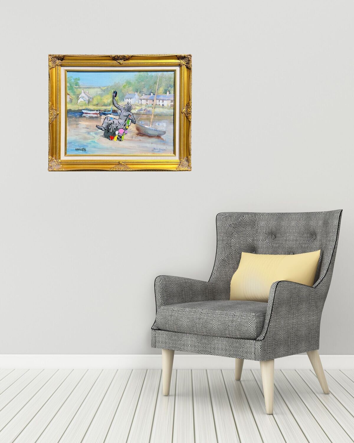 The Graffitist Framed - Reloved Series The Graffitist Framed - Reloved Series