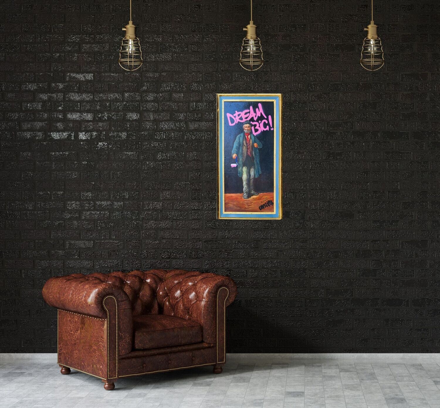 Dream Big (Pink) Framed - Reloved Series Dream Big (Pink) Framed - Reloved Series