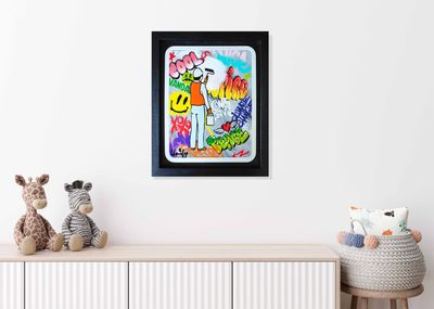 Anti- Graffiti Sign Reimagined - Green Peace