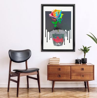 One Love Dripping Rose