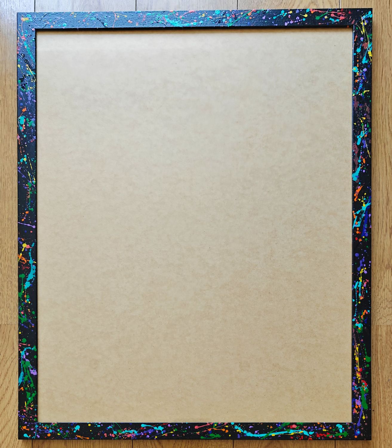 Splash Painted Black Frame 1 Splash Painted Black Frame 1