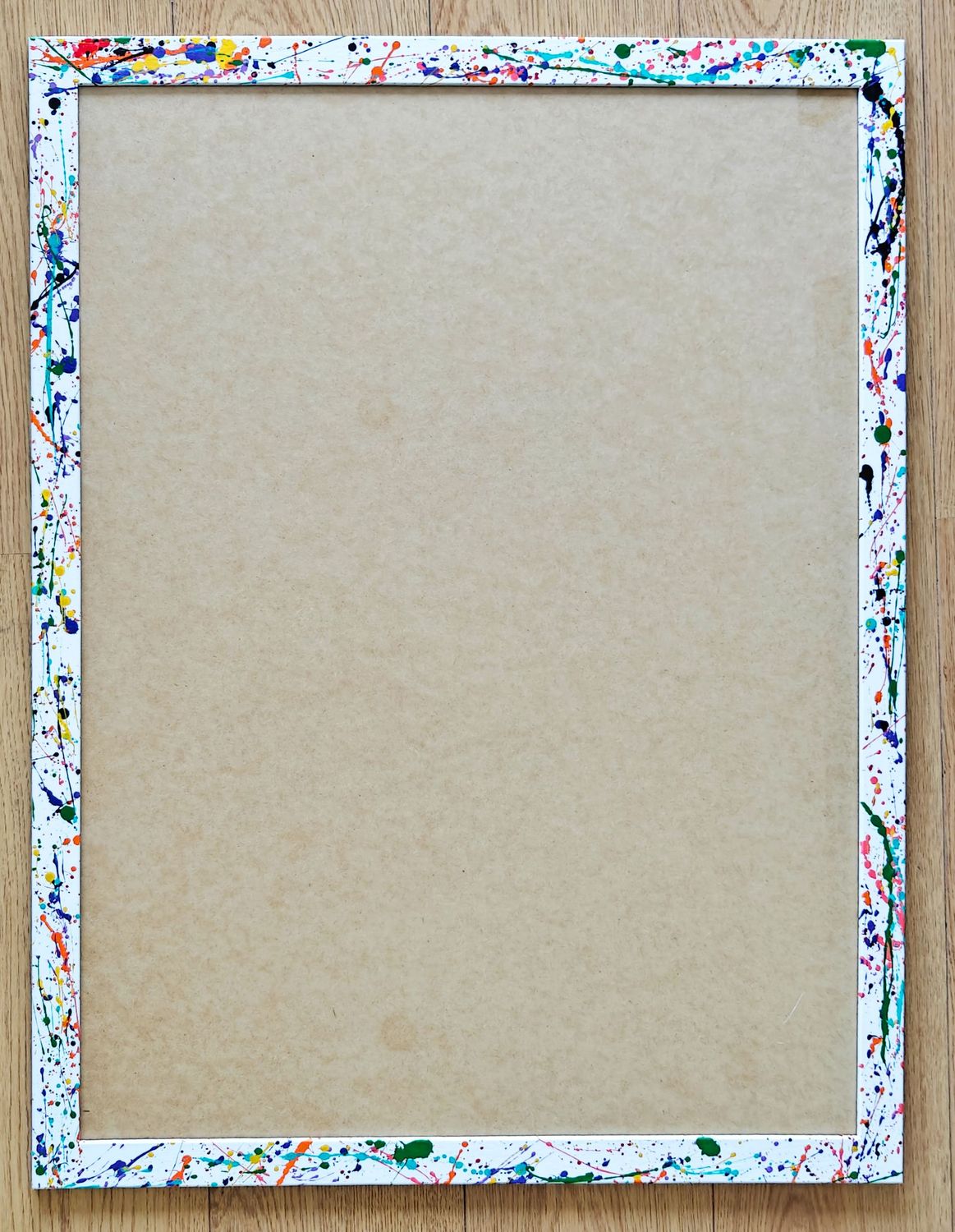 Splash Painted White Frame 3 Splash Painted White Frame 3