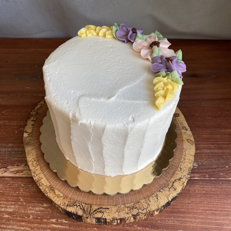 Lemon Cake with Lemon Curd and Cream Cheese Icing
