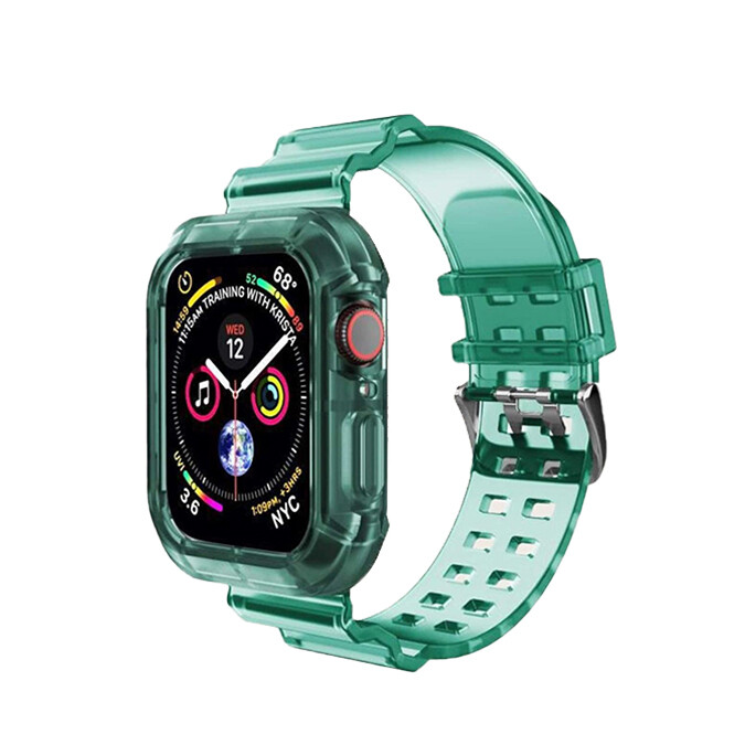 Apple Watch Silicone Full Cover and Band (Green)