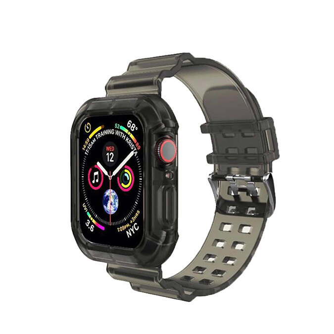 Apple Watch Silicone Full Cover and Band (Black)