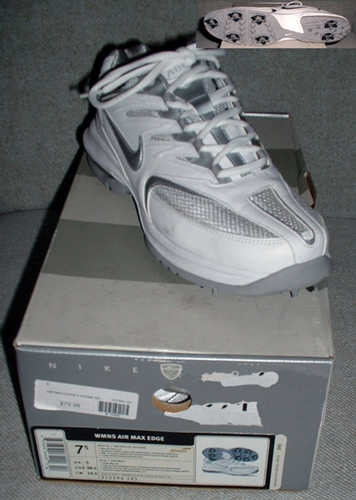 GOLF SHOES - NIKE GOLF WOMEN&#39;S AIR MAX EDGE II, 7.5 NEW