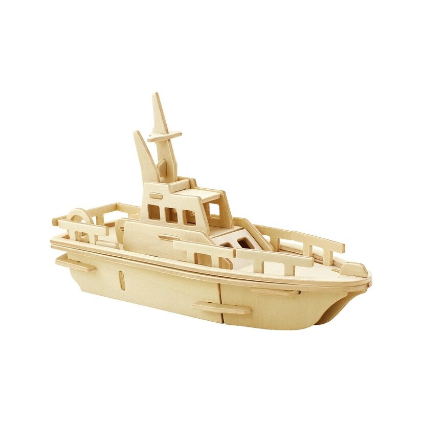Wooden Puzzle: Yacht