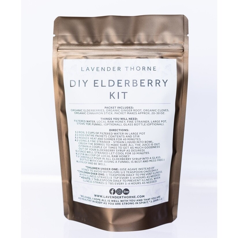 Elderberry Syrup - DIY
