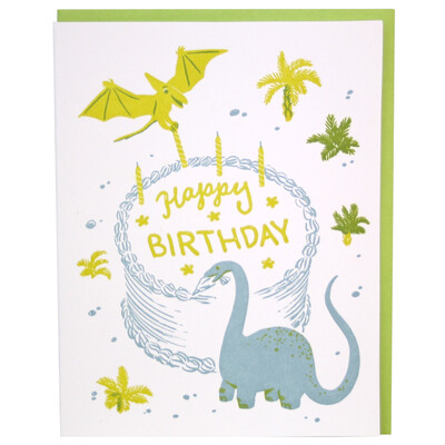 Dino Birthday Card