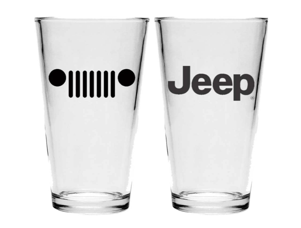 Jeep Grille - Pint Glass