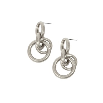 Ring Cluster Earrings