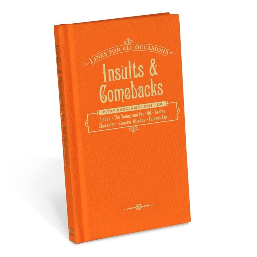 Insults and Come-Backs Hardcover