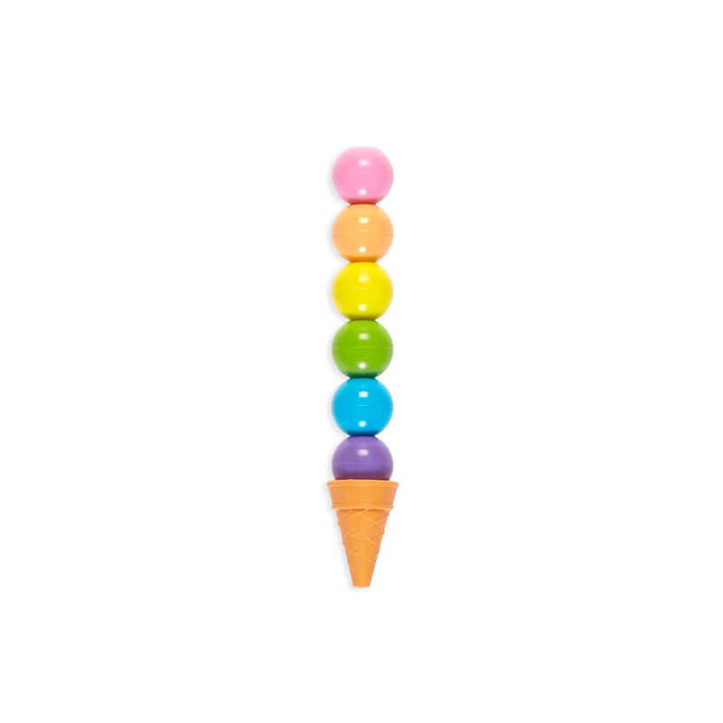 Ice Cream Stackable Crayons
