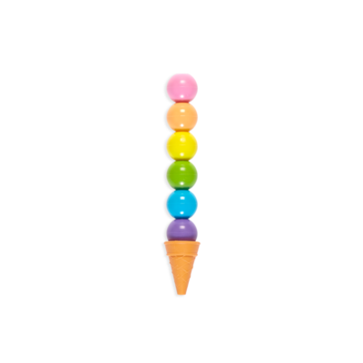 Ice Cream Stackable Crayons