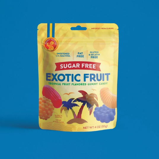 Exotic Fruit Gummy Candy