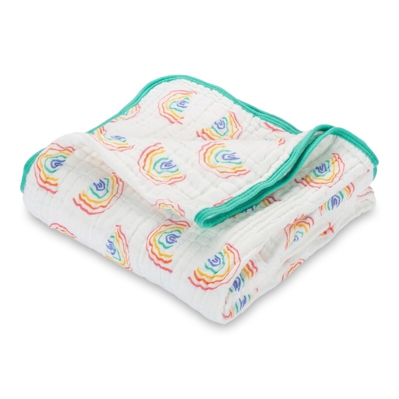 Lolly-Rainbow Blanket Muslin