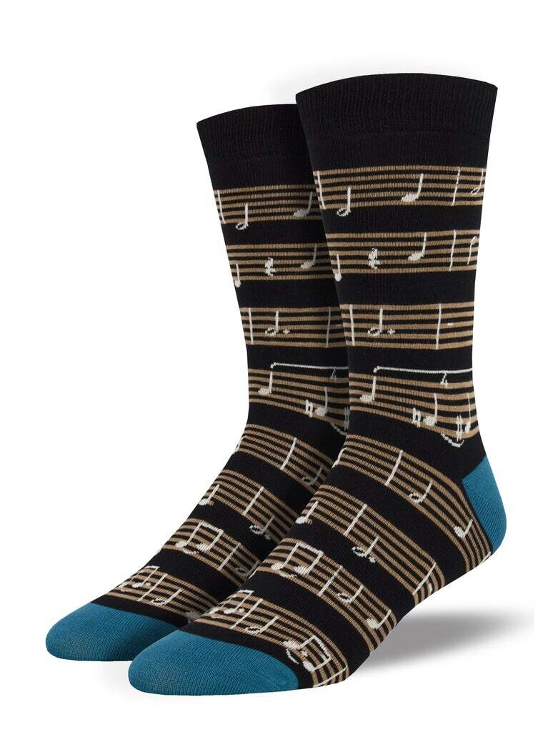 Sheet Music-Men's Socks