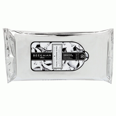 Beekman Absolute Vanilla Facial Cleansing Wipes