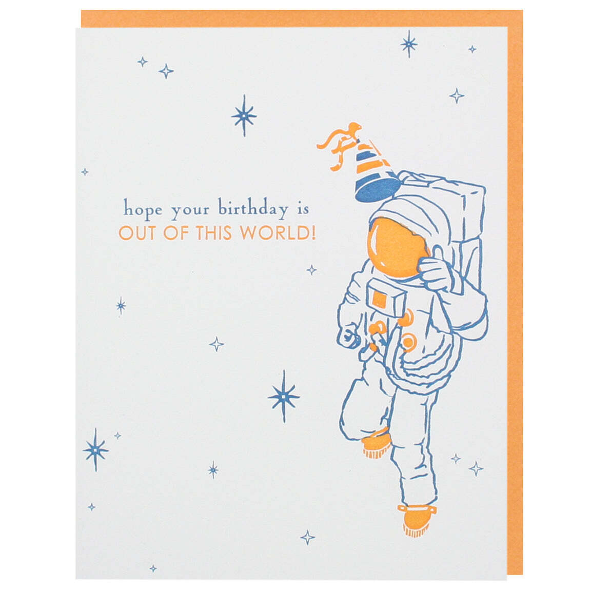 Bday out world card