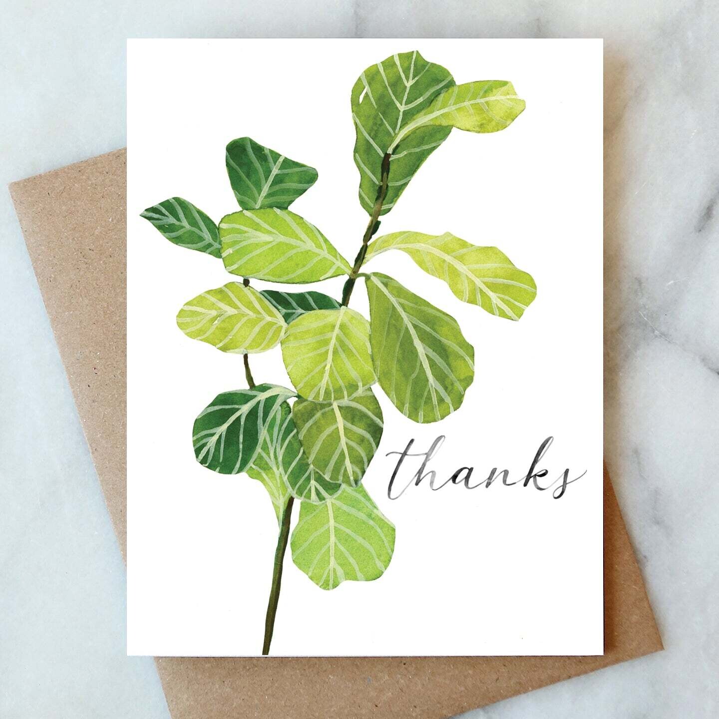 AJ Thanks Plant Card