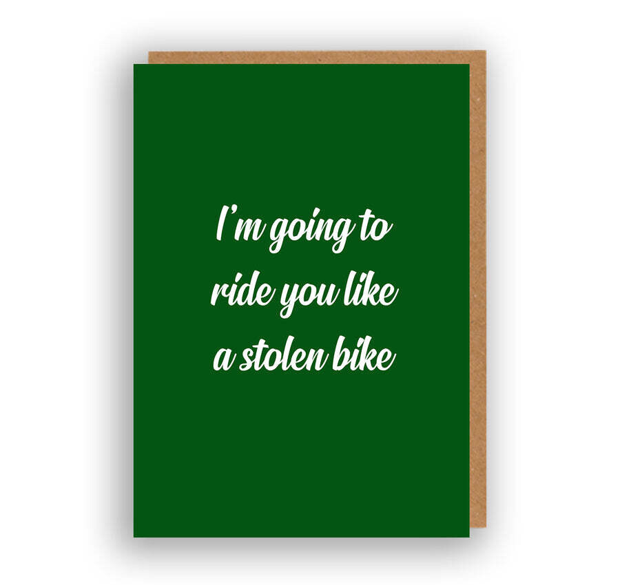 Stolen Bike Card